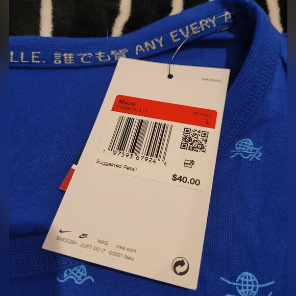 Nike Royal Blue USA Graphic Tank - Picture 7 of 7